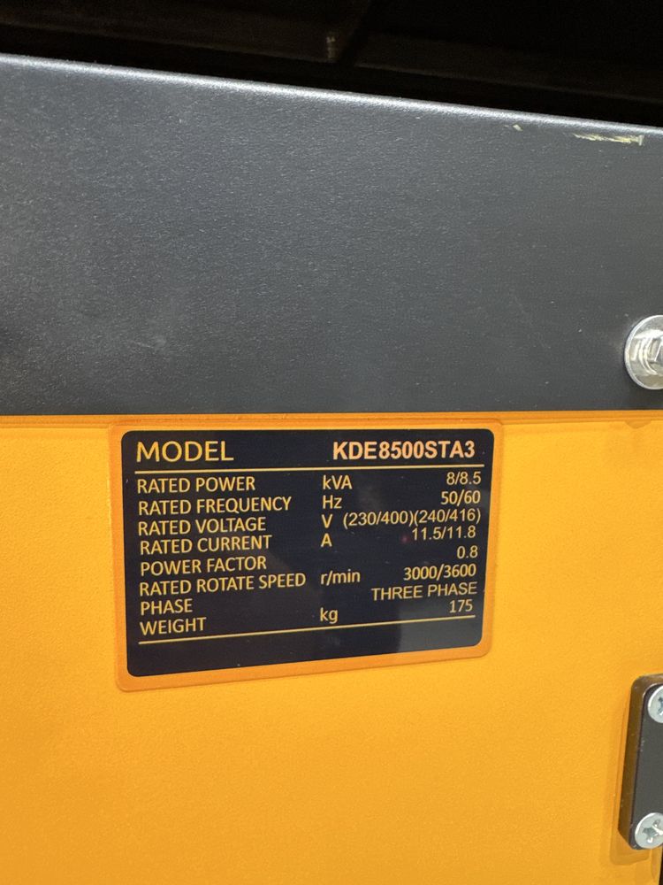 Generator covax 7kw 380v