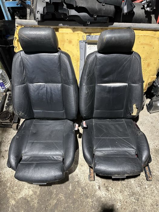 Interior recaro // fete usi piele e36 cabrio coupe