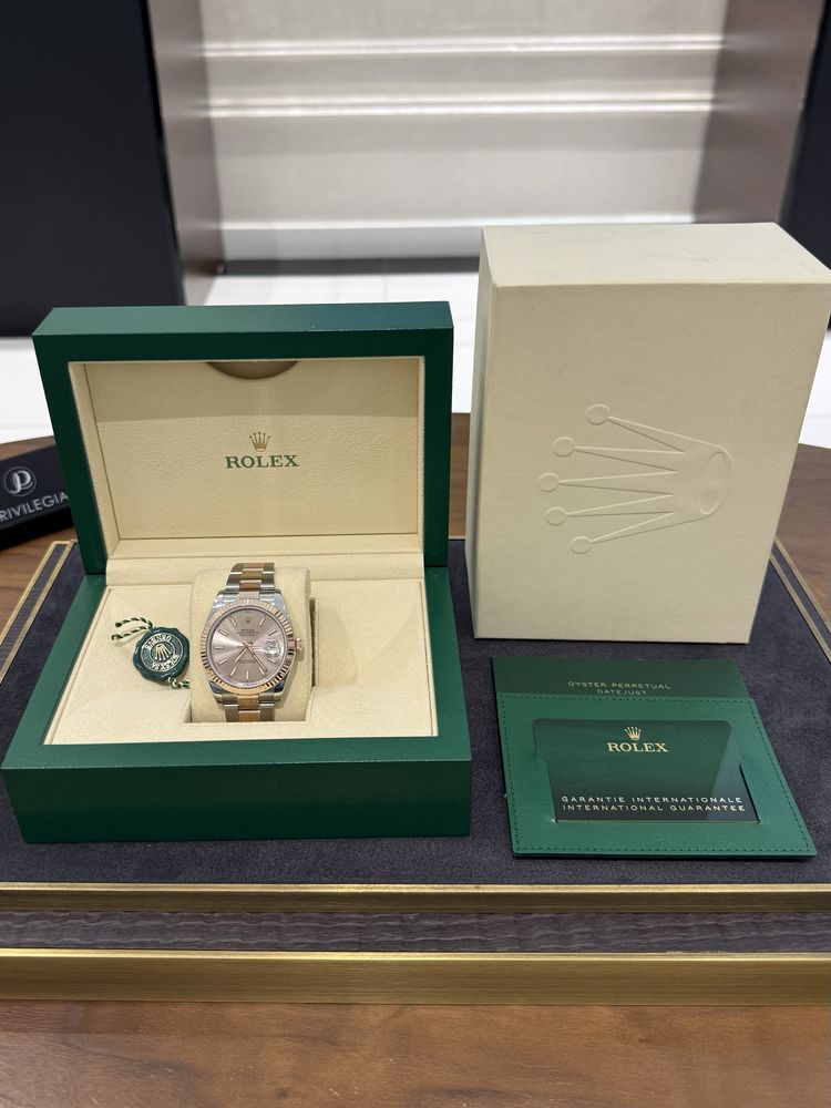 Rolex Datejust 41mm Steel and Everose Gold 126331