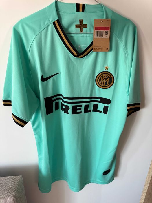 Tricou Inter Milano 2021 turcoaz fotbal