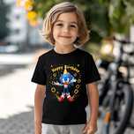 Детски тениски за рожден ден със Соник SONIC