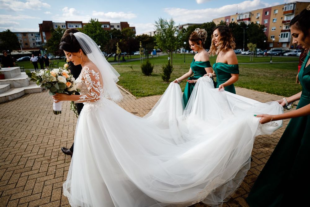 Rochie de mireasă 2 în 1