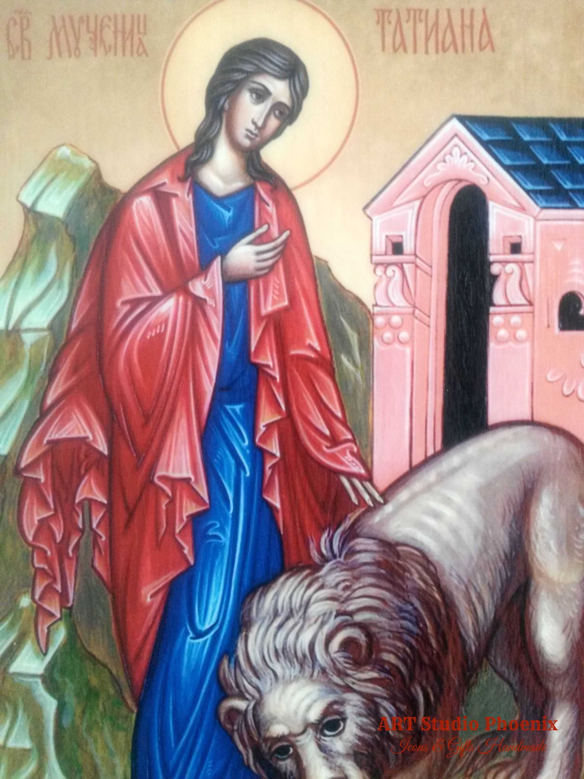 Икона на Света Татяна, различни изображения icona Sveta Tatiana