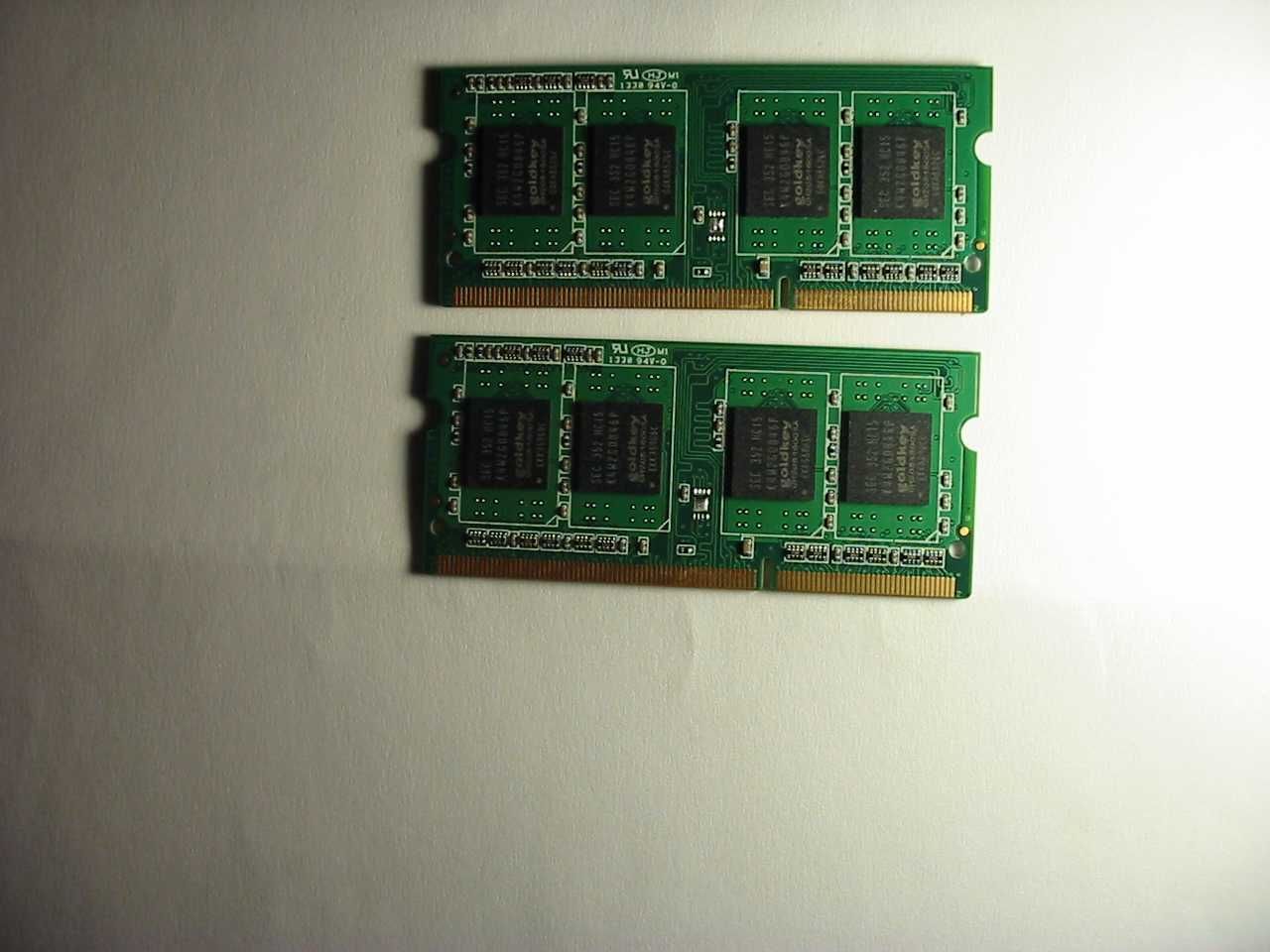 memorie ram laptop kit 2x2gb goldkey