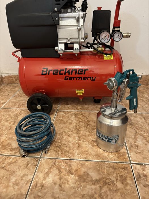 Compresor de 24 Litri cu pistol si Furtun