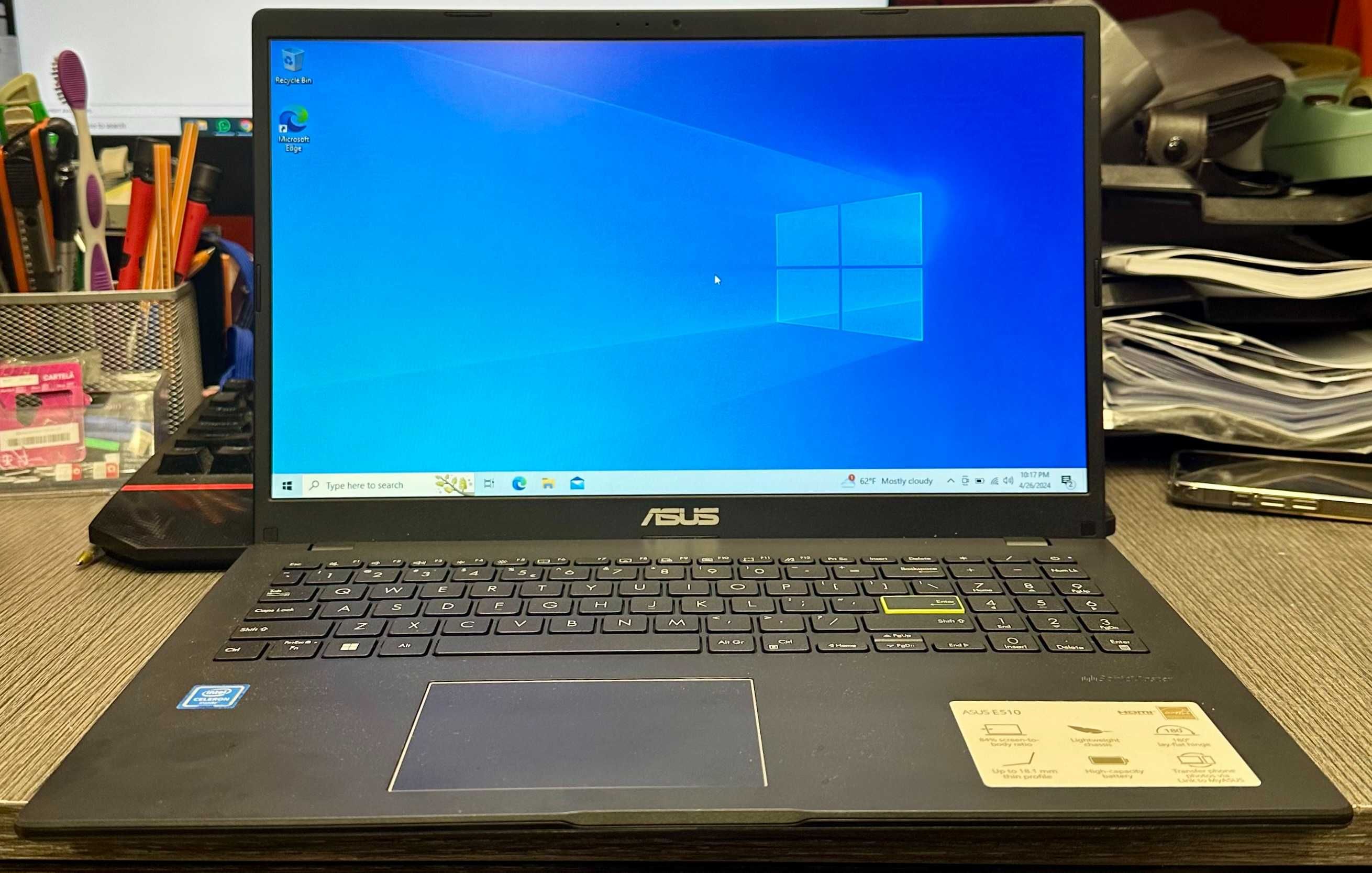 Hope Amanet P4 Laptop Asus Vivobook E510 / Intel Celeron / 4GB /256SSD