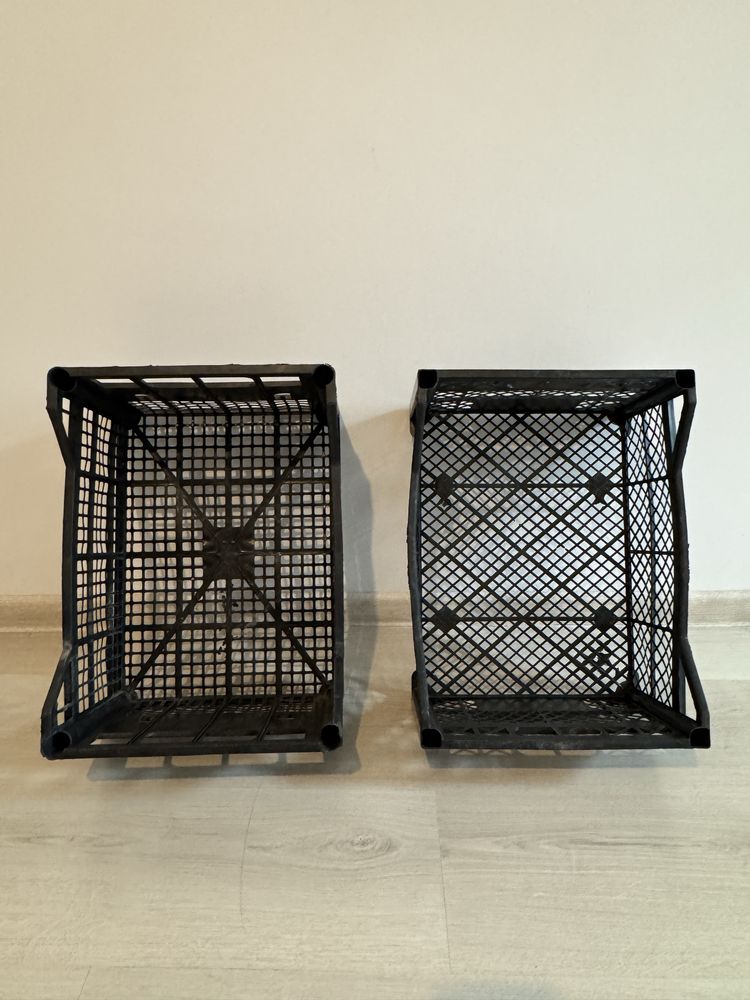 Navete de depozitare din plastic, pentru fructe sau legume