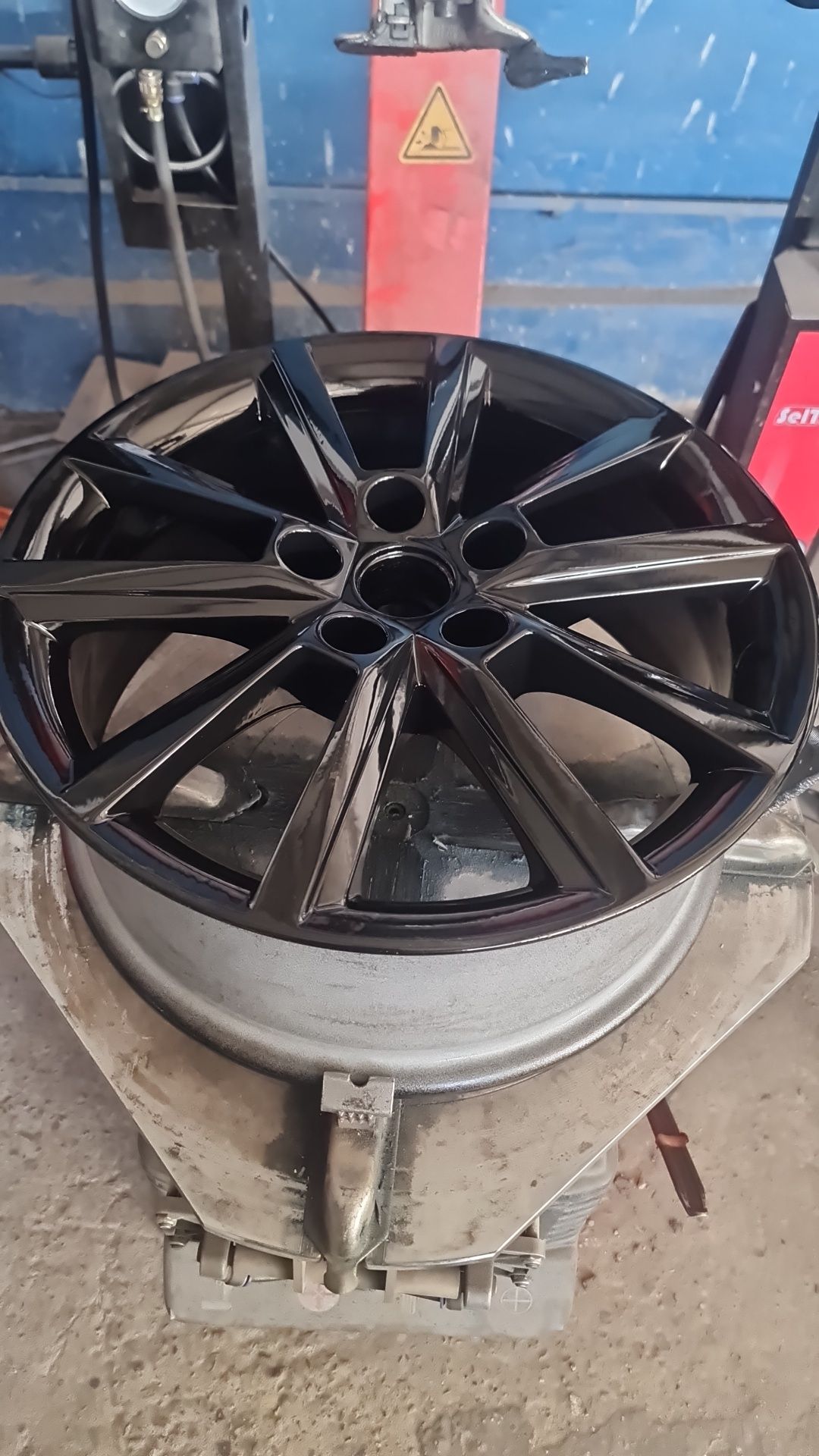sablare vopsire camp electrostatic jante etriere piese auto metal