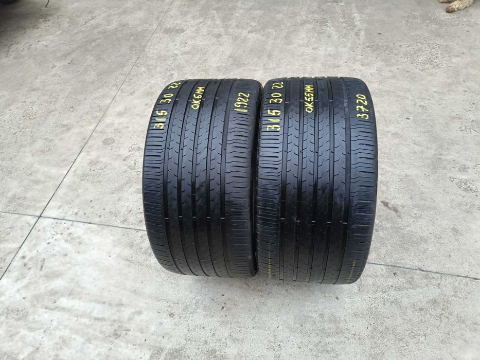 Doua anvelope de vara 315 30 22 continental ecocontact 6