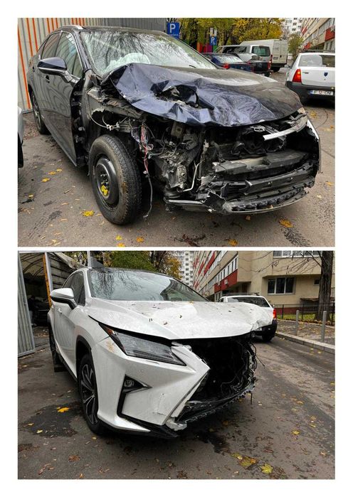 LEXUS RX450H 2017, 3.5HIB, 139.000 km, avariat