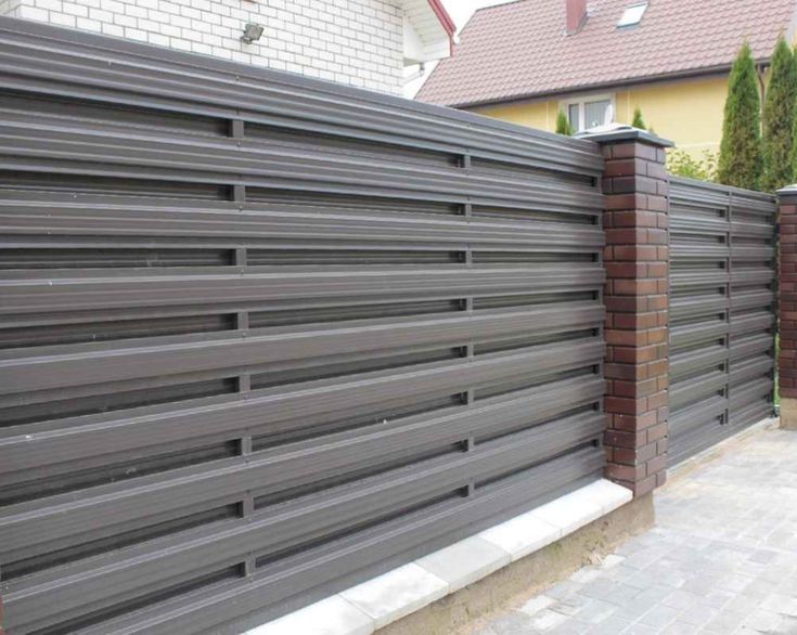 Модный забор! Широкий ассортимент цветов и текстур