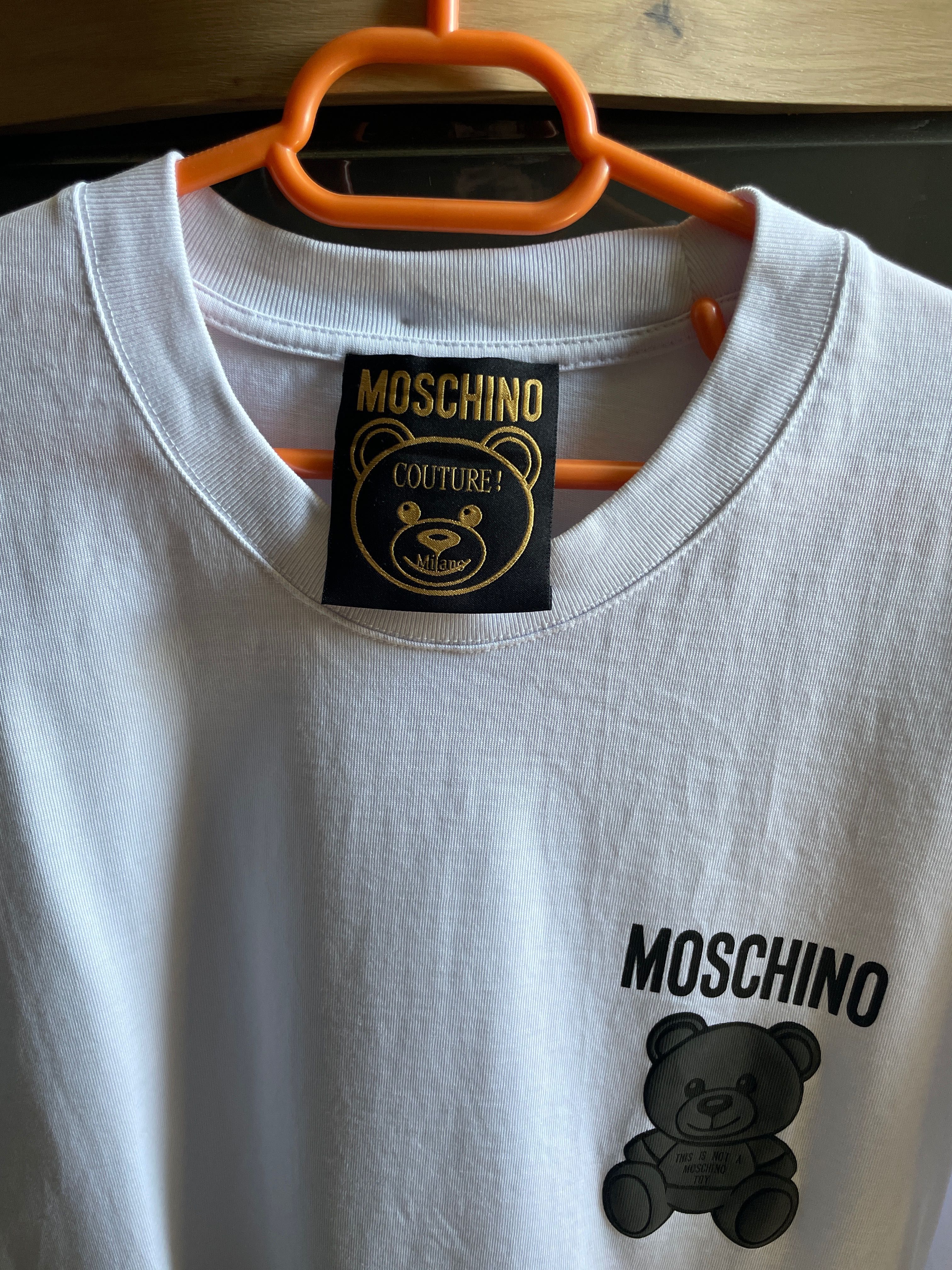 Moschino, fără etichetă, l am primit cadou, nou, nepurtat, bumbac100%