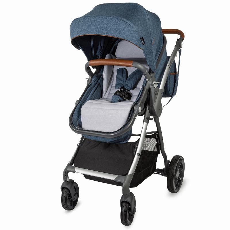 Carucior transformabil 3in1 Coccolle Acero Jeans