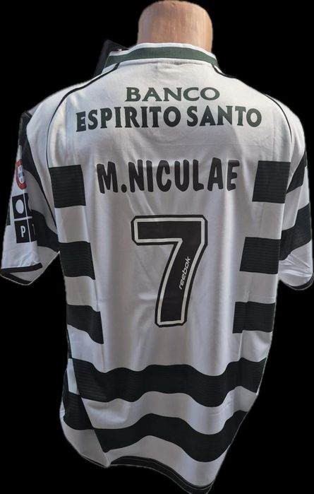 Tricou fotbal Sporting Lisabona  Marius Niculae mărime XL