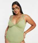Costum baie verde