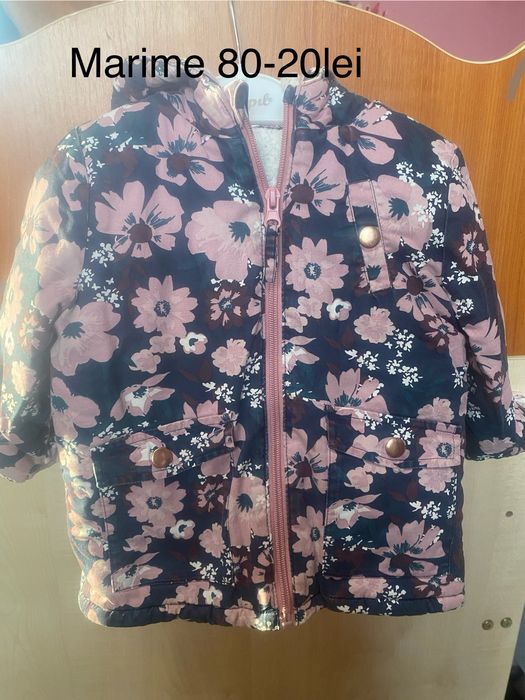 Geaca iarna fetita marimea 74-80