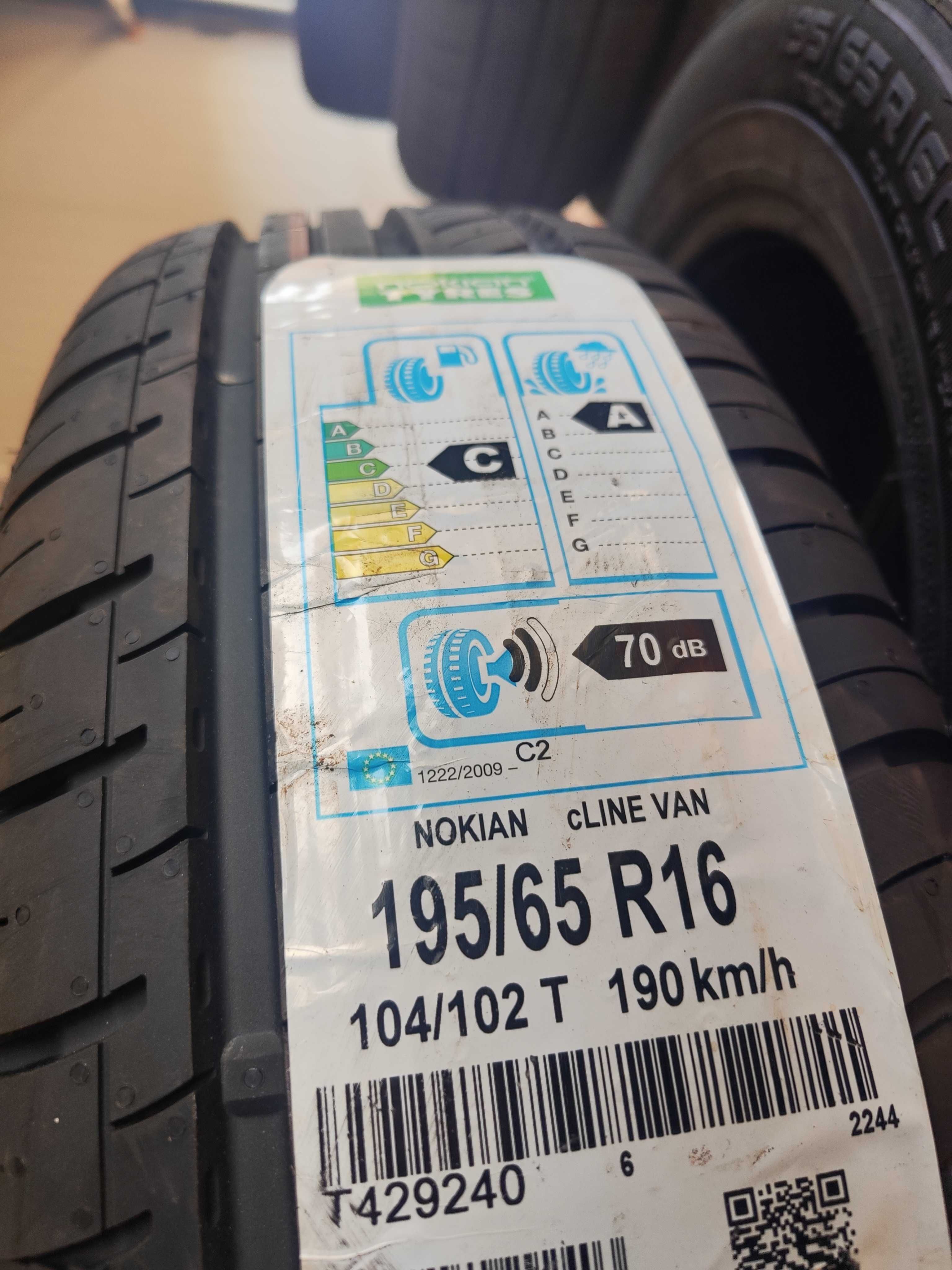 2бр.летни гуми 195/65/16C Nokian
