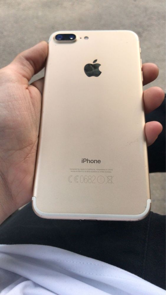 Iphone 7plus gold обмен на андроид