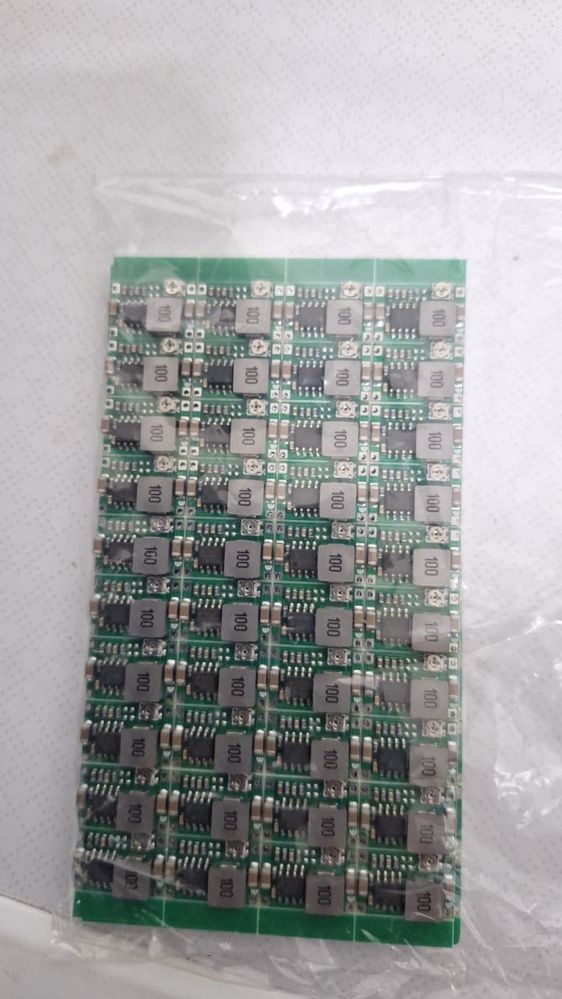 Ардуино DC-DC понижающий модуль Mini-360 | 3A | 4.75–23V > 1–17V