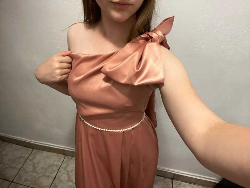 Rochie de eveniment, Roz pal, Shein