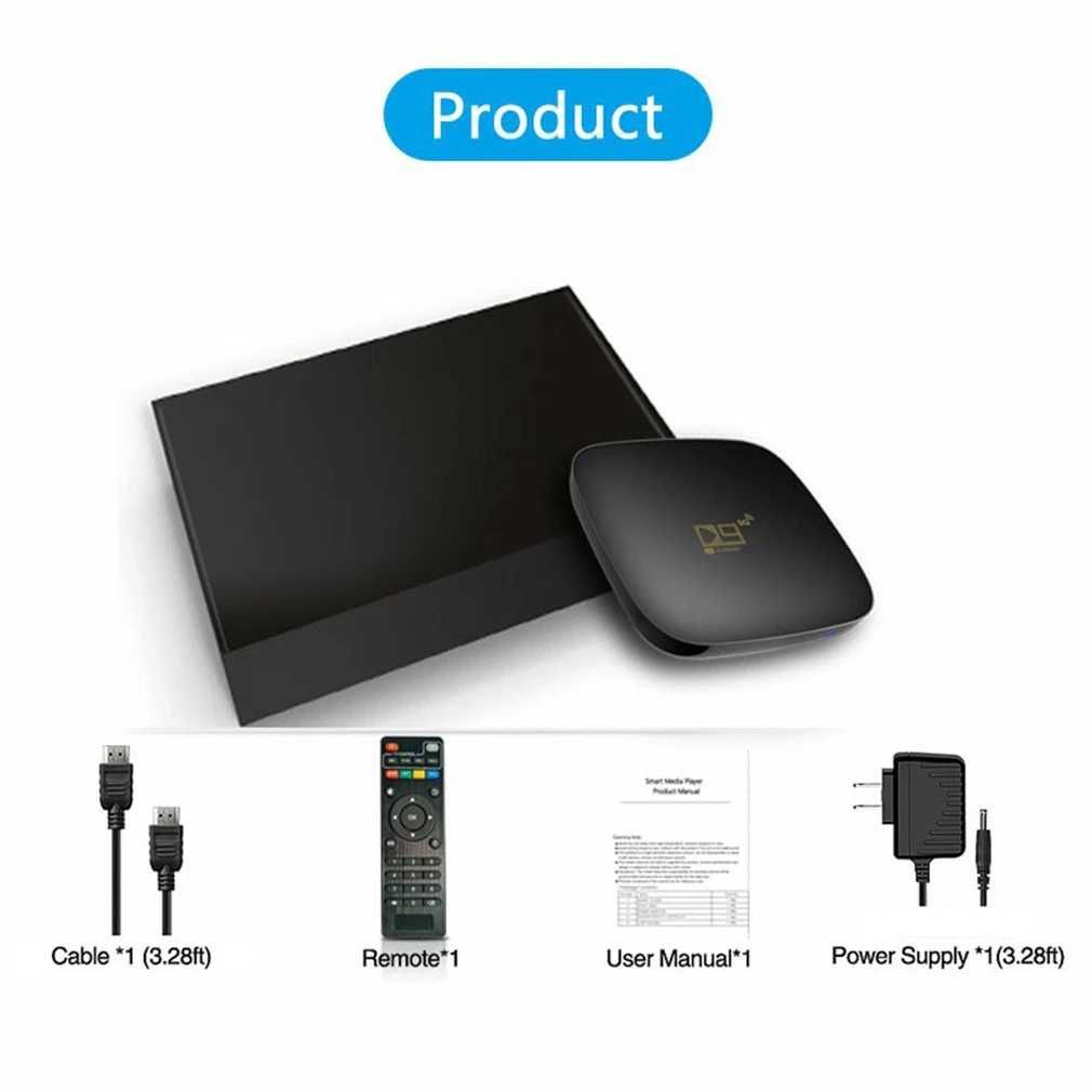 TV BOX D9 4K Смарт телевизия