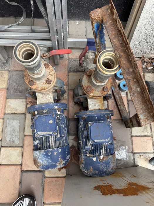 Водяные насосы и электрощит