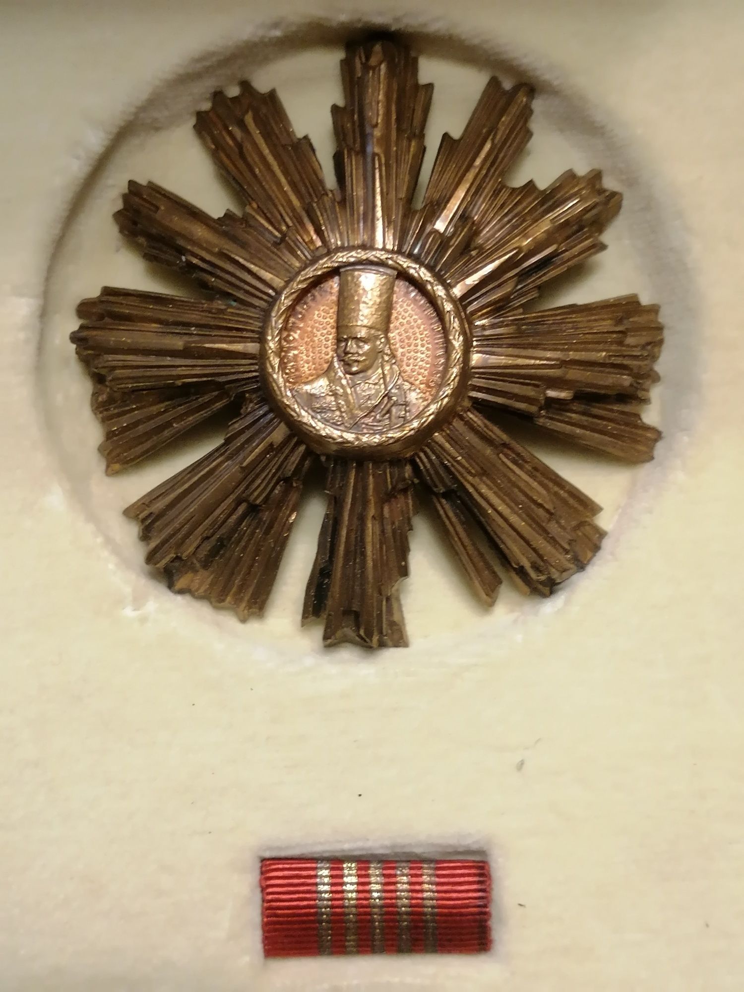 Ordinul " Tudor Vladimirescu" CL. V, 1964 cutie orig, medalie, bareta