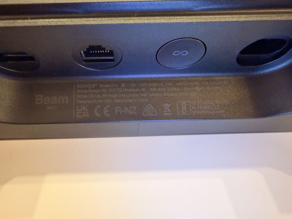 Sonos Beam Gen 2 + 2 Sonos One SL