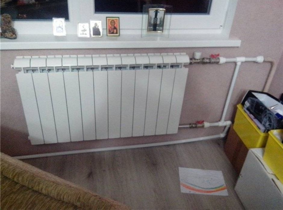 Установка замена батареи, услуги Сантехник, Теплый пол Батареи
