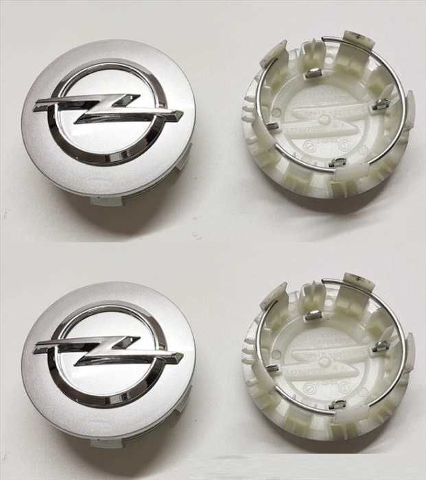 Set 4 capace jante aliaj roti Opel 53mm 13276164