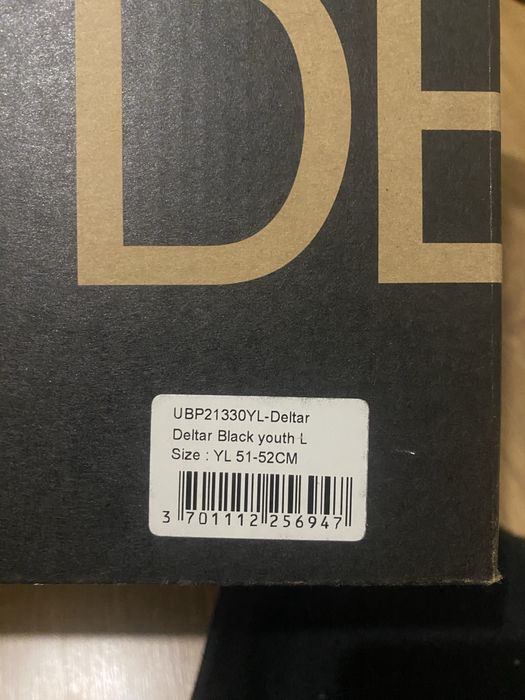 Каска Fullface Urge Deltar чернa