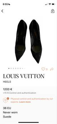 Pantofi perforati Louis Vuitton