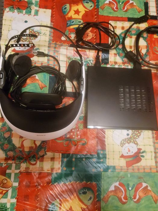 Casca Sony HMZ-T1P/Ecrane Oled/2D si 3D/Mufe aurite