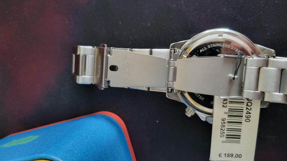 Fossil - Ceas cu bratara din otel inoxidabil