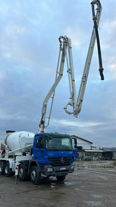 Mercedes Actros MP2 Cu pompa Sermac 24 mc si Mixer 8 mc