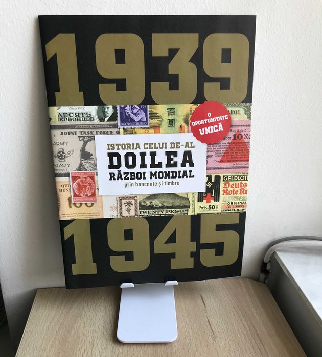 Lot Istoria celui de-al doilea război mondial prin Bancnote și Timbre