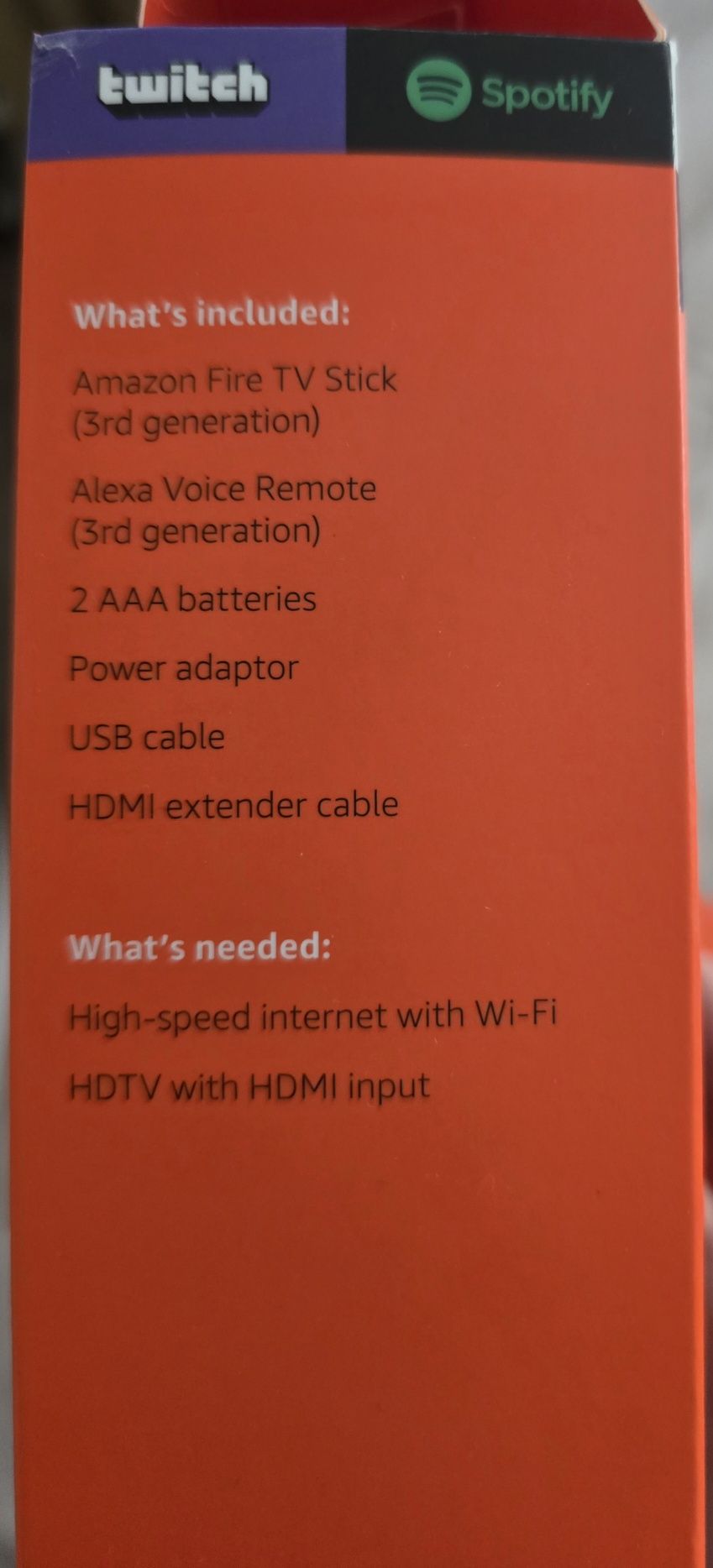 Media player Amazon Fire TV Stick Full HD 3rd Gen. kit complet
