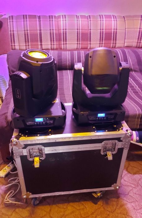 Moving Head Beam 2R doua bucati