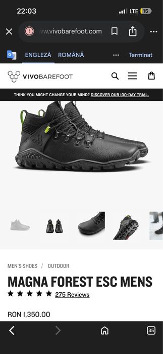 Vand vivobarefoot magna forest esc michelin