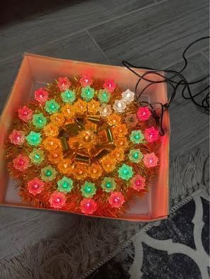 ретро немски коледни лампички