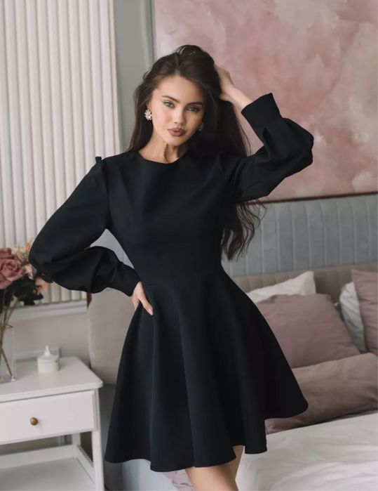 Платье черное школьное