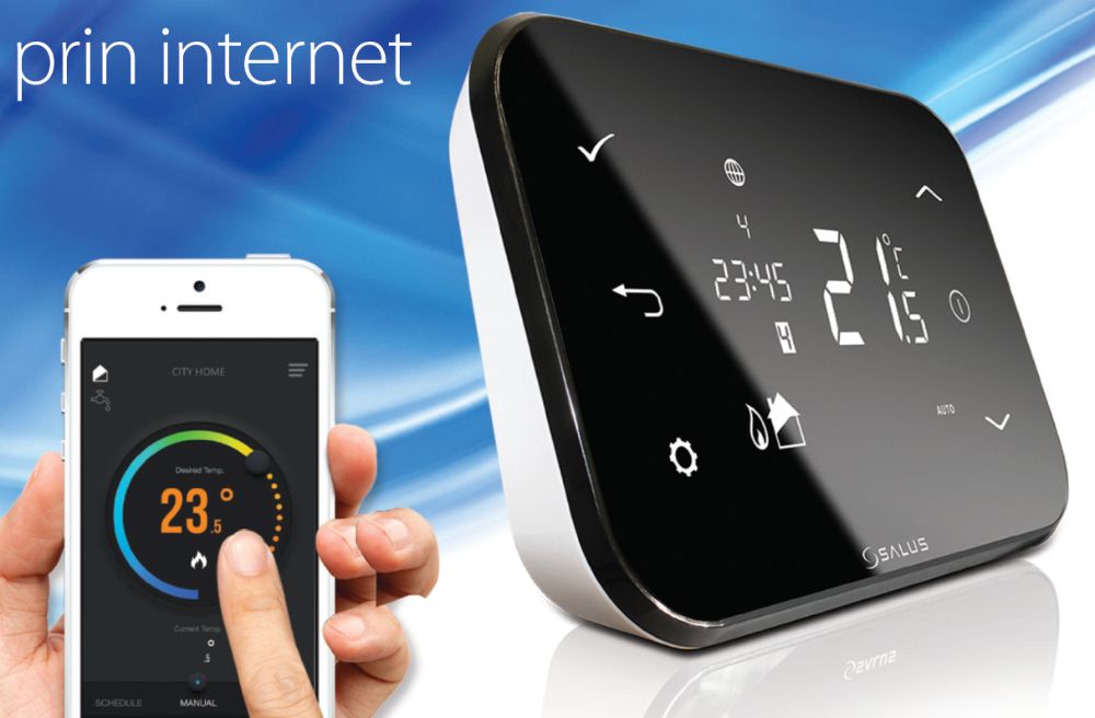 Termostate WIFI, intrerupatoare inteligente iluminat SMART la internet