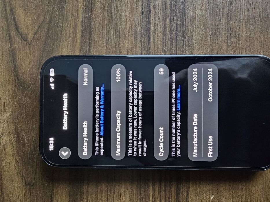 iPhone 15, 256Gb, 100%, eSIM