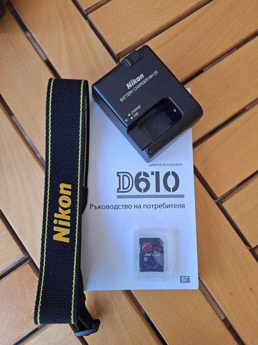Продавам Nikon D610 с обектив Tamron AF 28-75mm f2.8 IF Macro