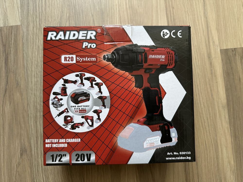 Нов акумулаторен гайковерт Raider Pro RDP-SCIW20