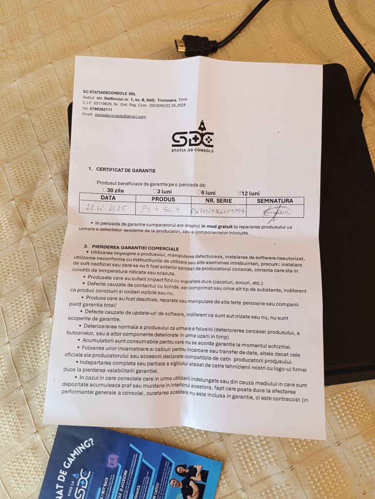 Vând PS4 slim 1tb controller garanție și Joc GTA v