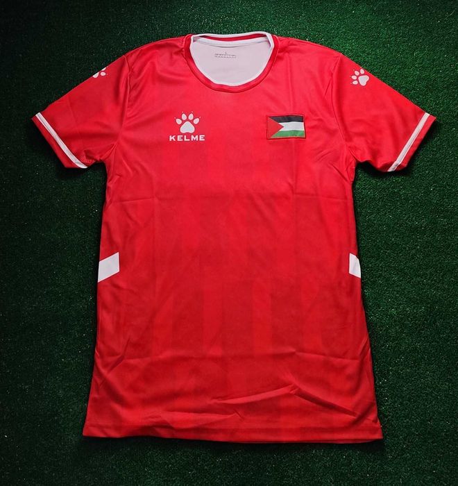 Ново Мъжка тениска футболна Палестина nike kelme фланелка блуза 2025