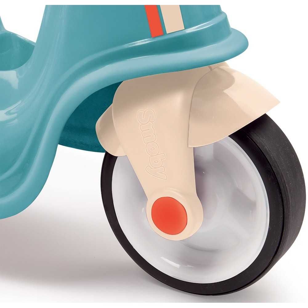 Scuter Smoby Scooter Ride-On pentru copii albastru/ROZ