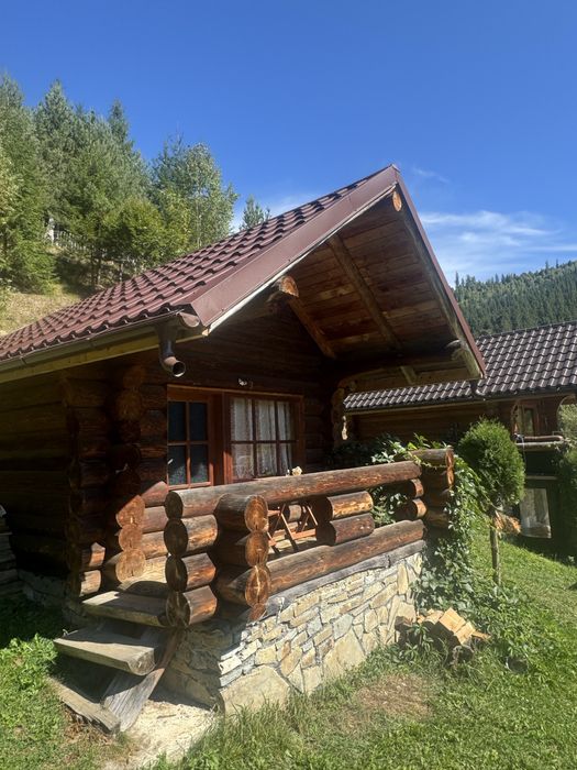 Cabana din lemn rotud casa din lemn casa lemn cabana rustica