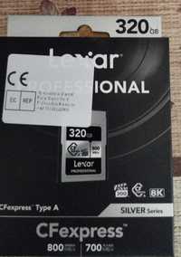 Card CFexpress type A de 320 gb Silver si 80gb Gold sigilate
